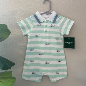 Laura Ashley Baby Boy Romper